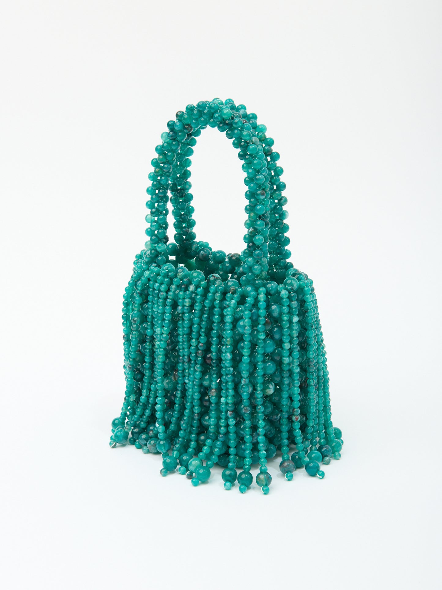 LILIA MINI TOTE in turquoise