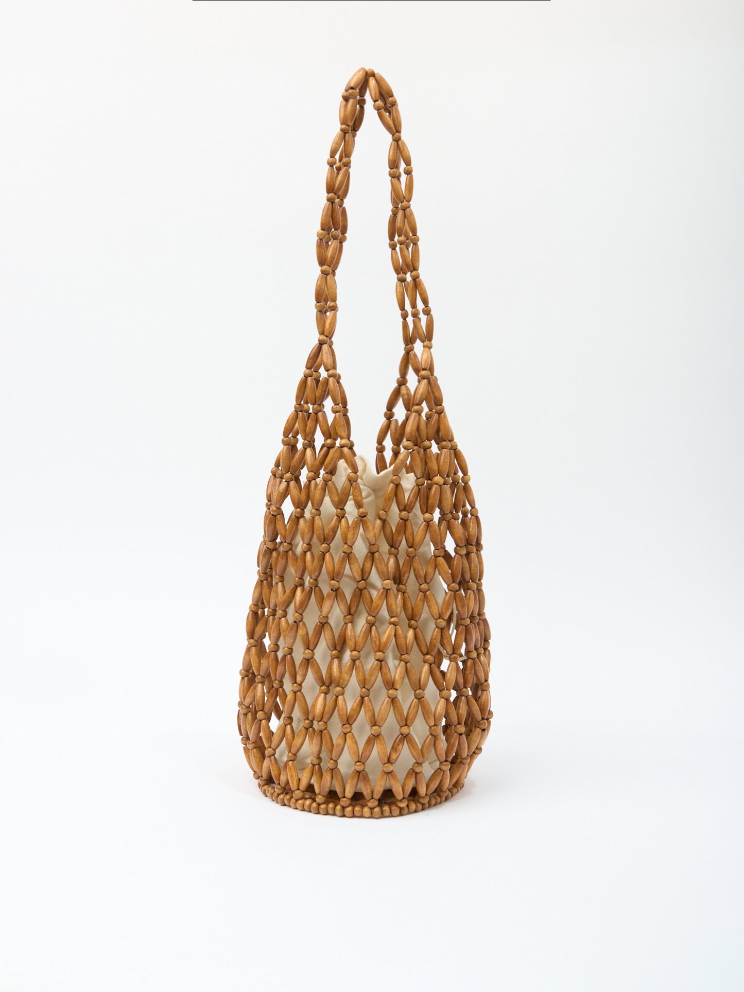 SUPPLE BUCKET in light wood