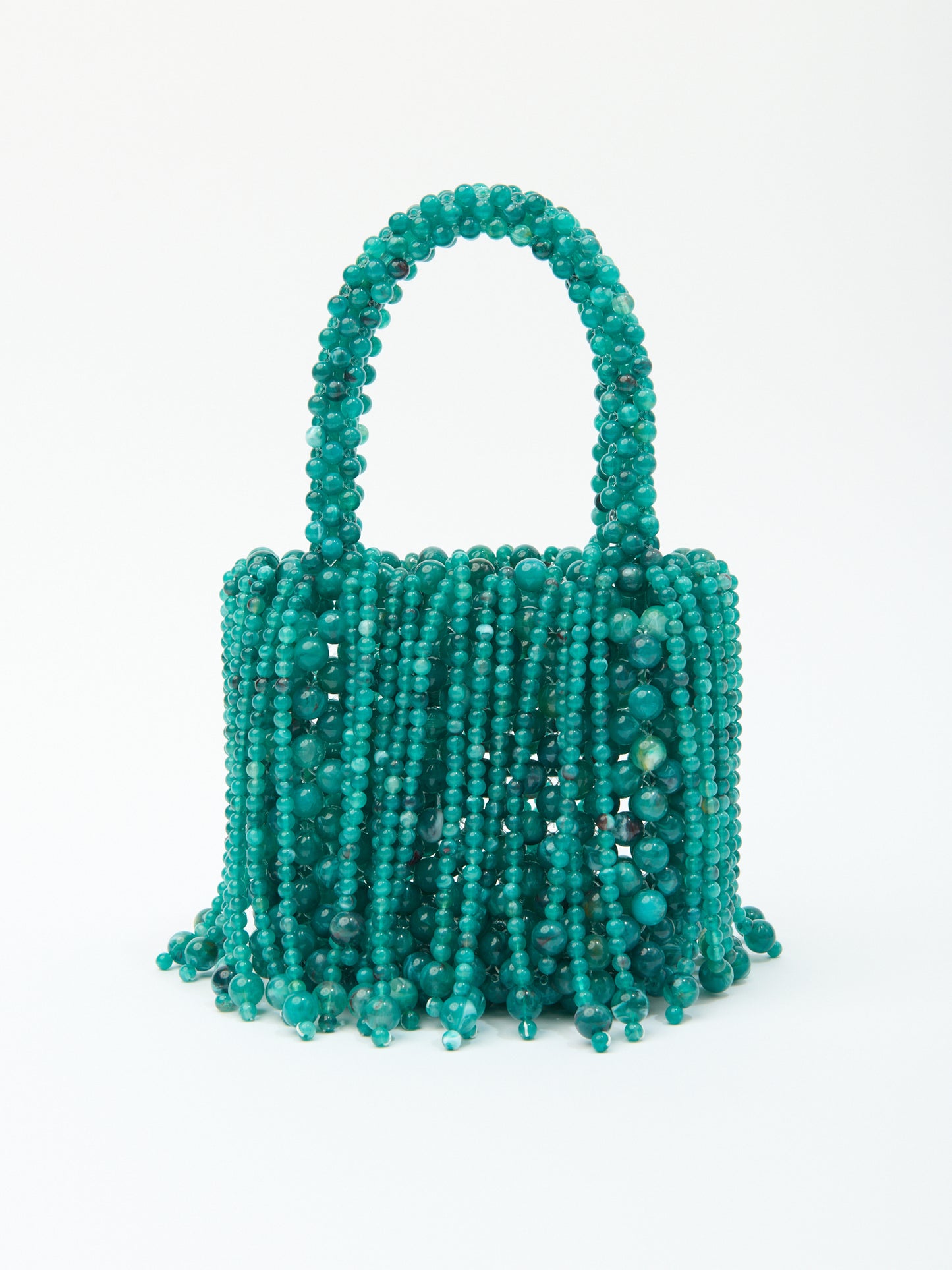 LILIA MINI TOTE in turquoise