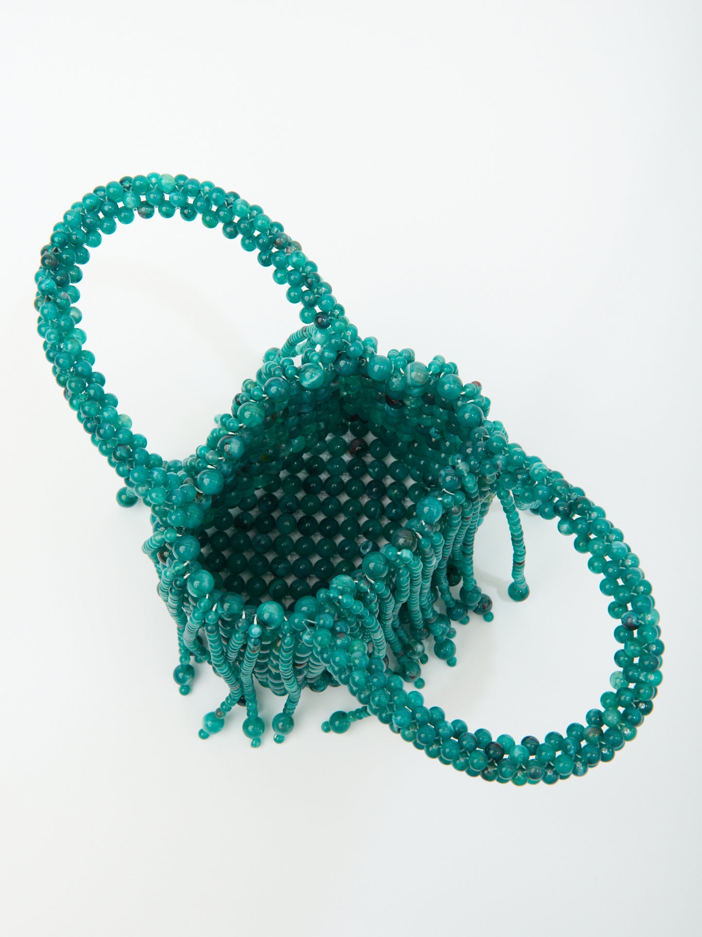LILIA MINI TOTE in turquoise