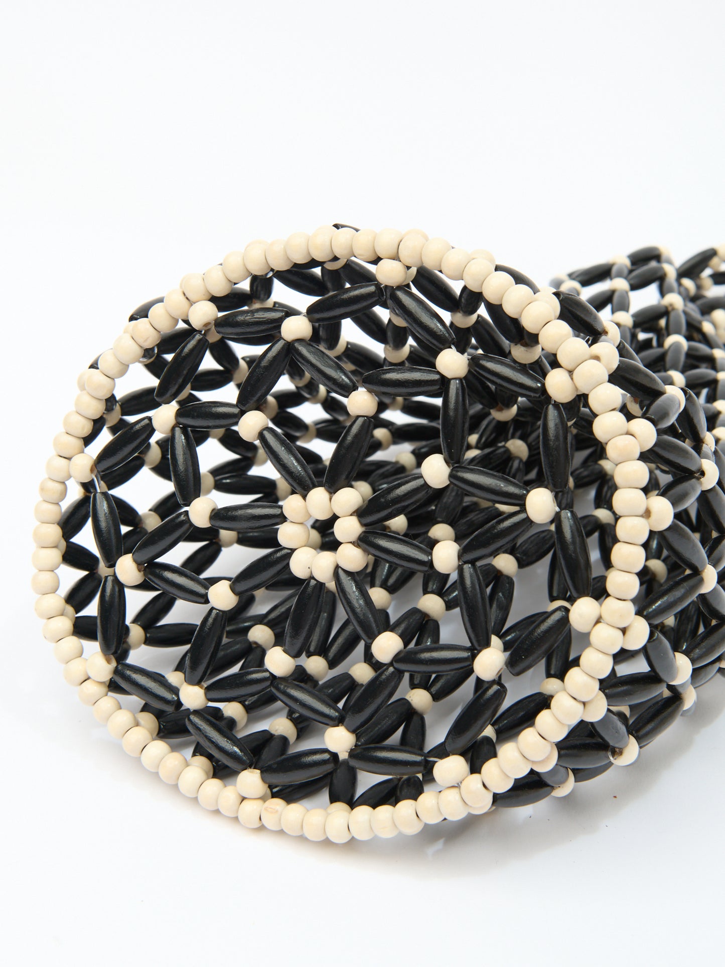 SUPPLE BUCKET in black wood
