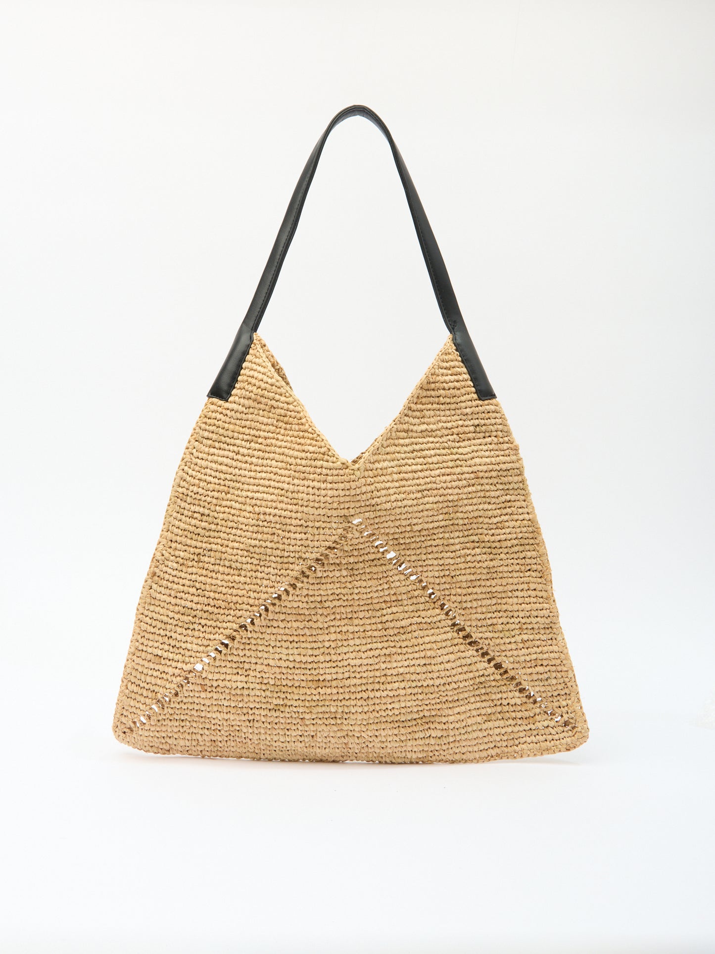 TRIANGLE STRAW in natural