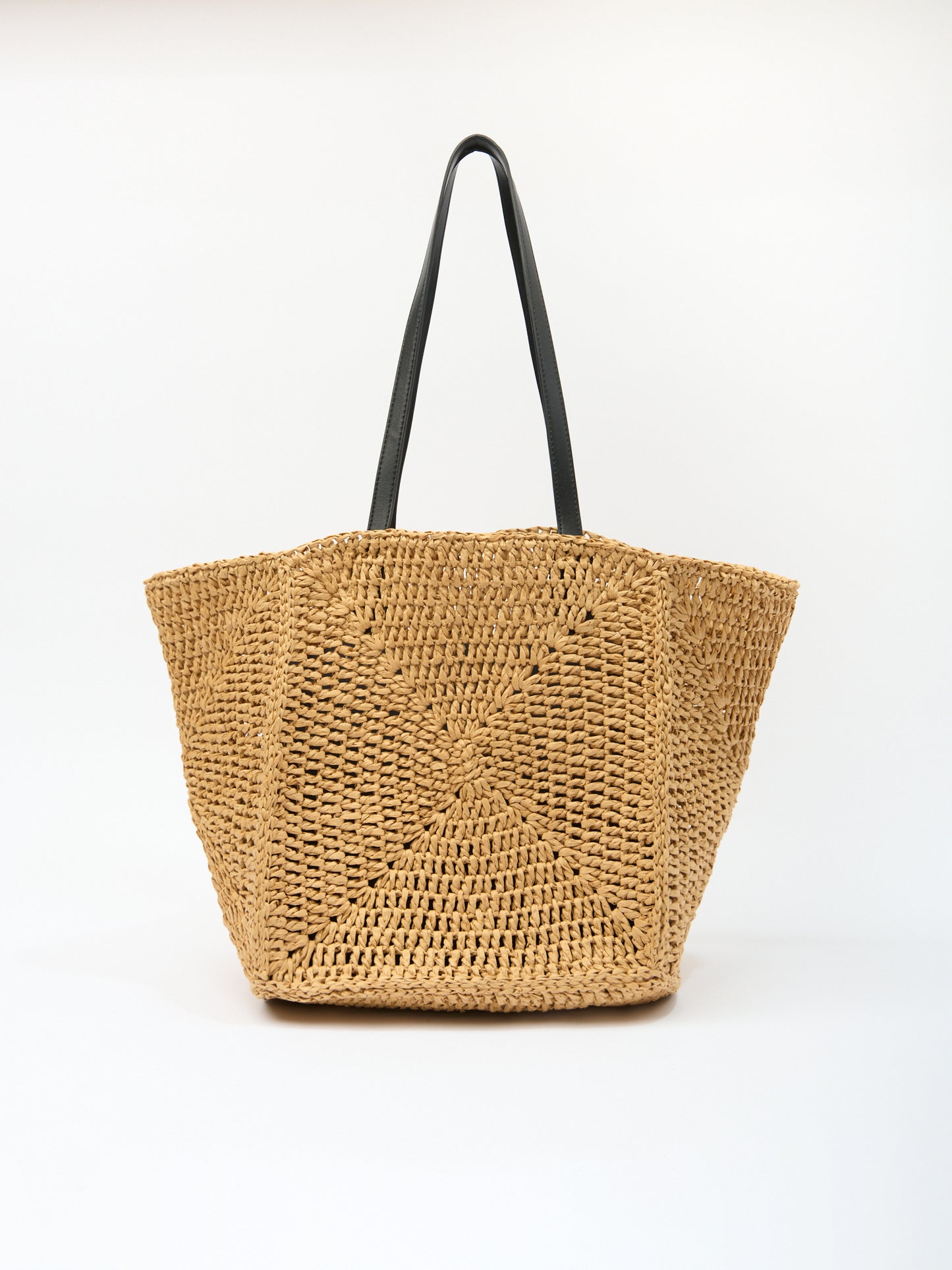 XL BASKET STRAW in natural