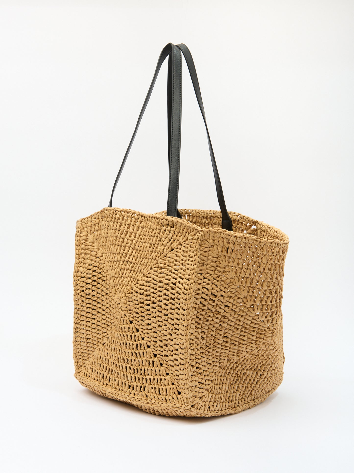 XL BASKET STRAW in natural