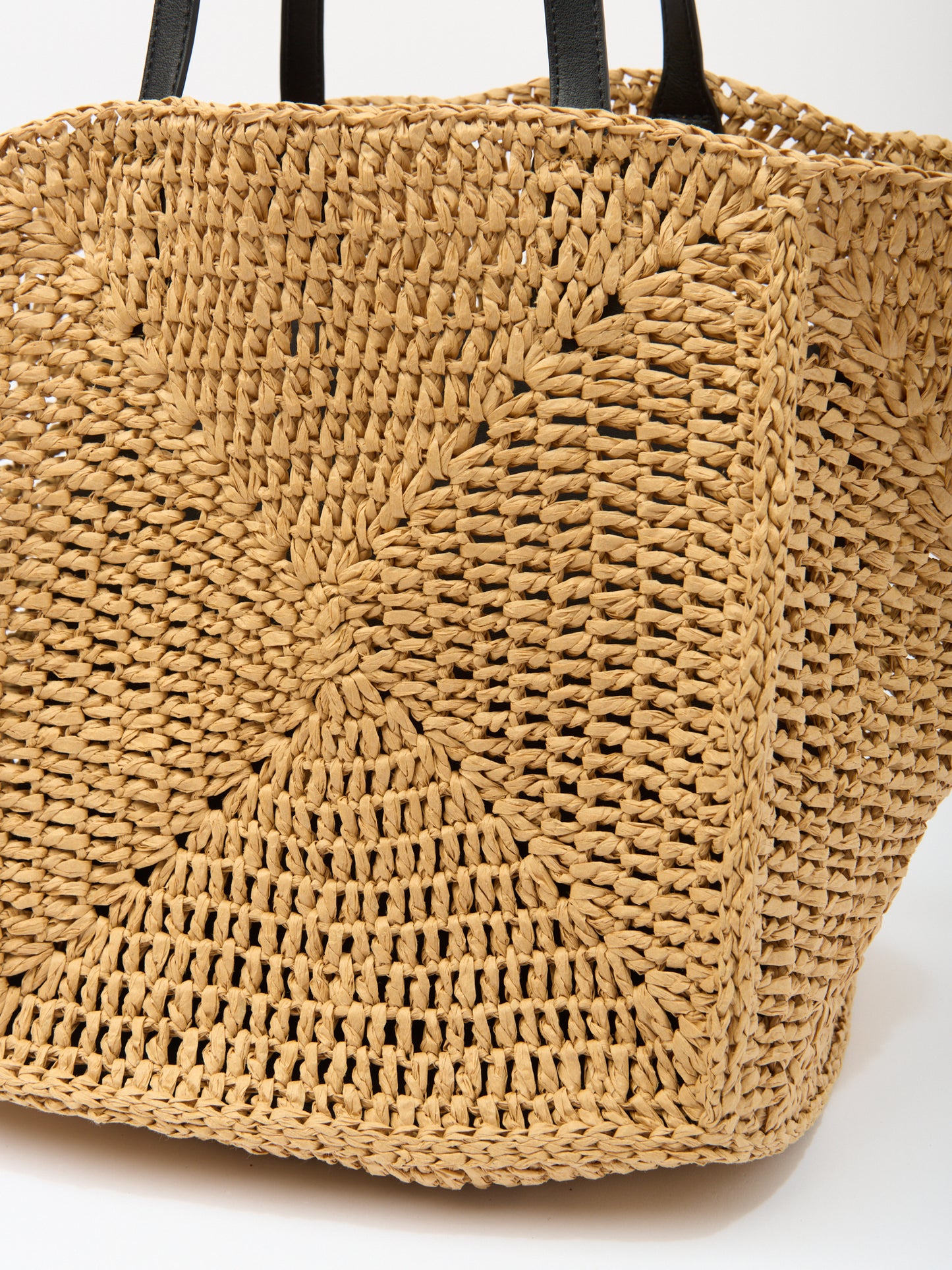 XL BASKET STRAW in natural