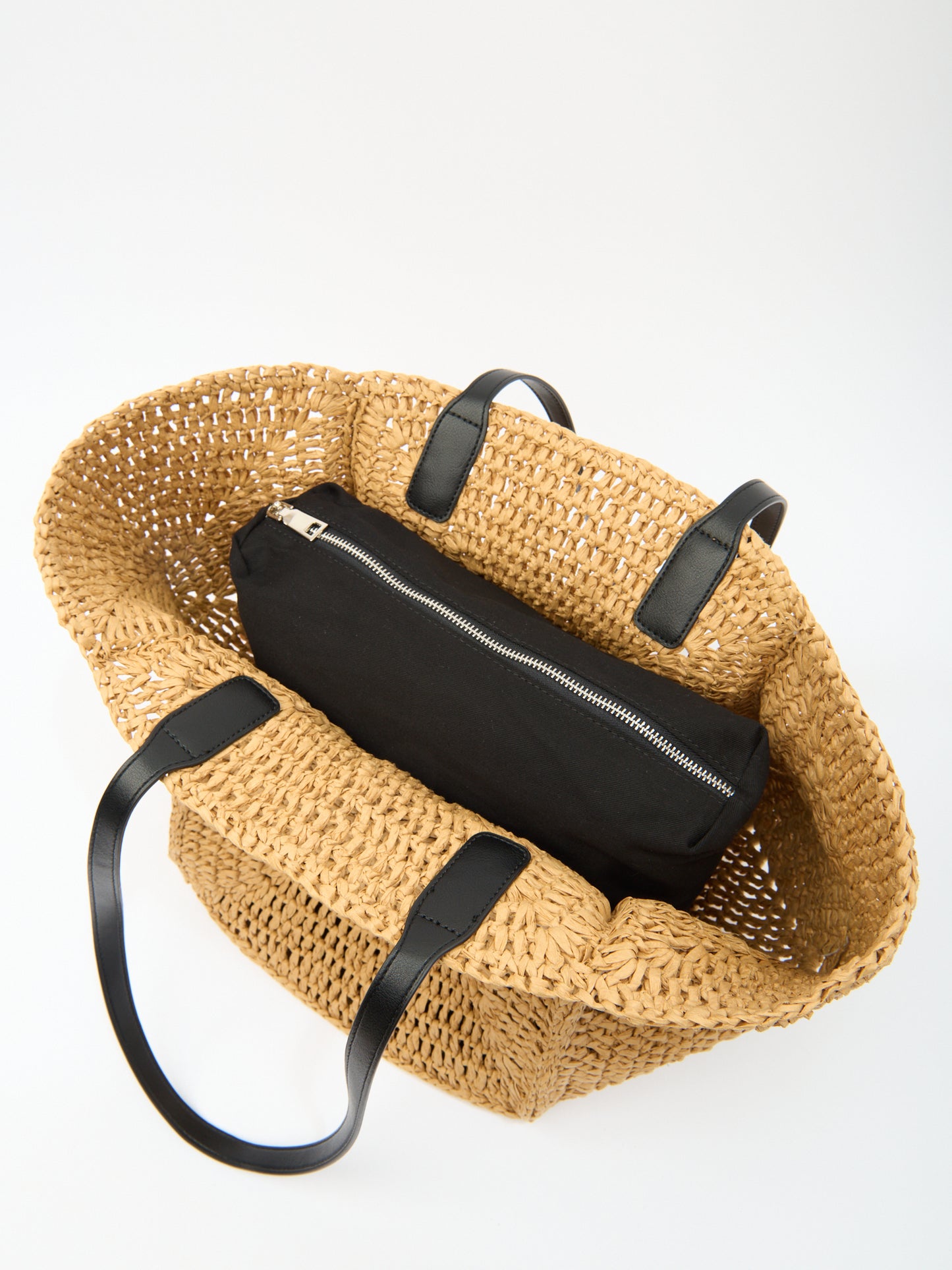XL BASKET STRAW in natural