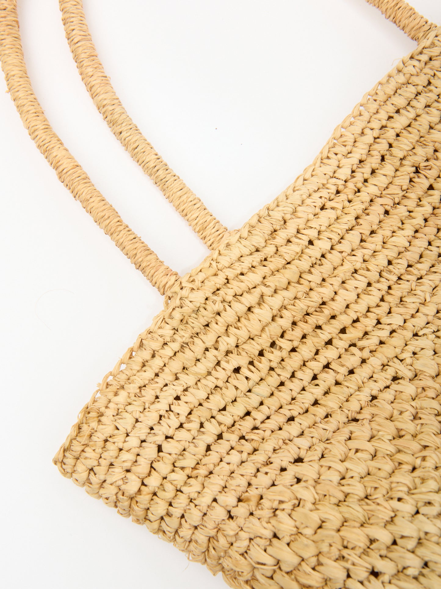 CHLOE BASKET STRAW in natural