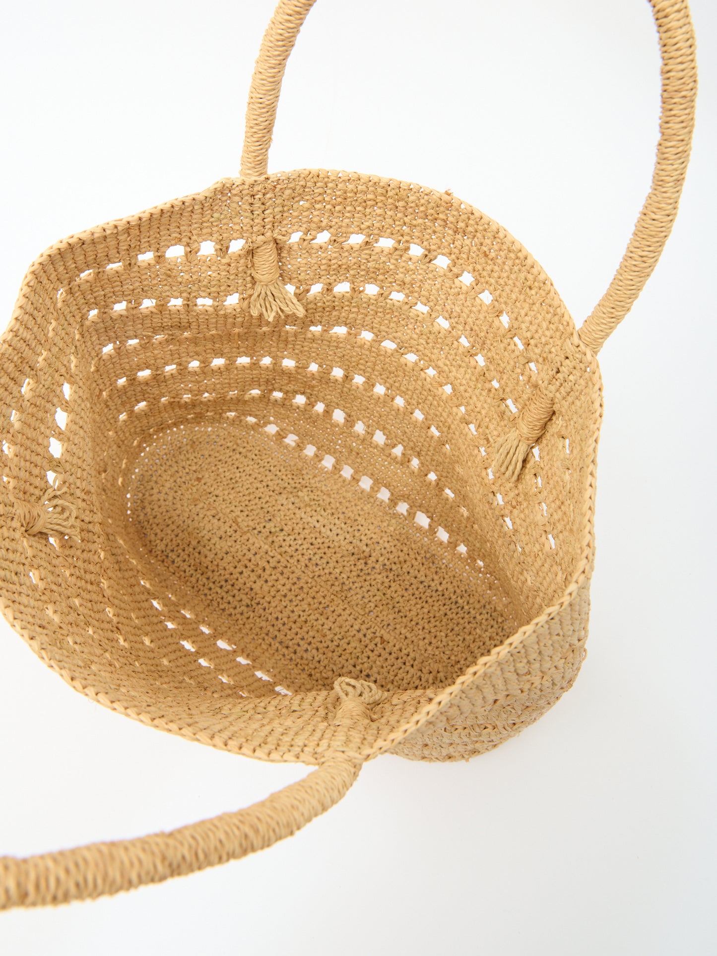 CHLOE BASKET STRAW in natural