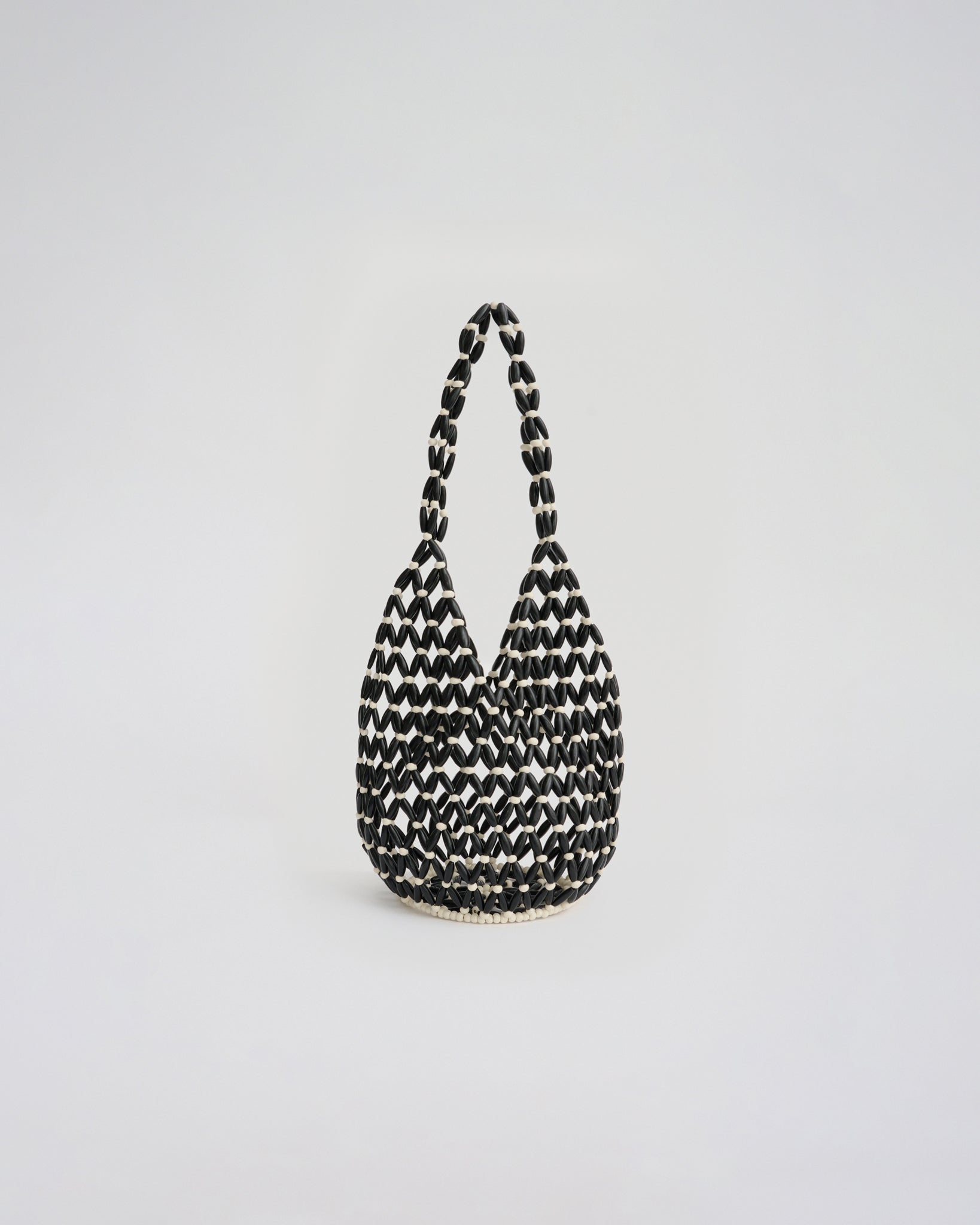 SUPPLE BUCKET in black/ivory