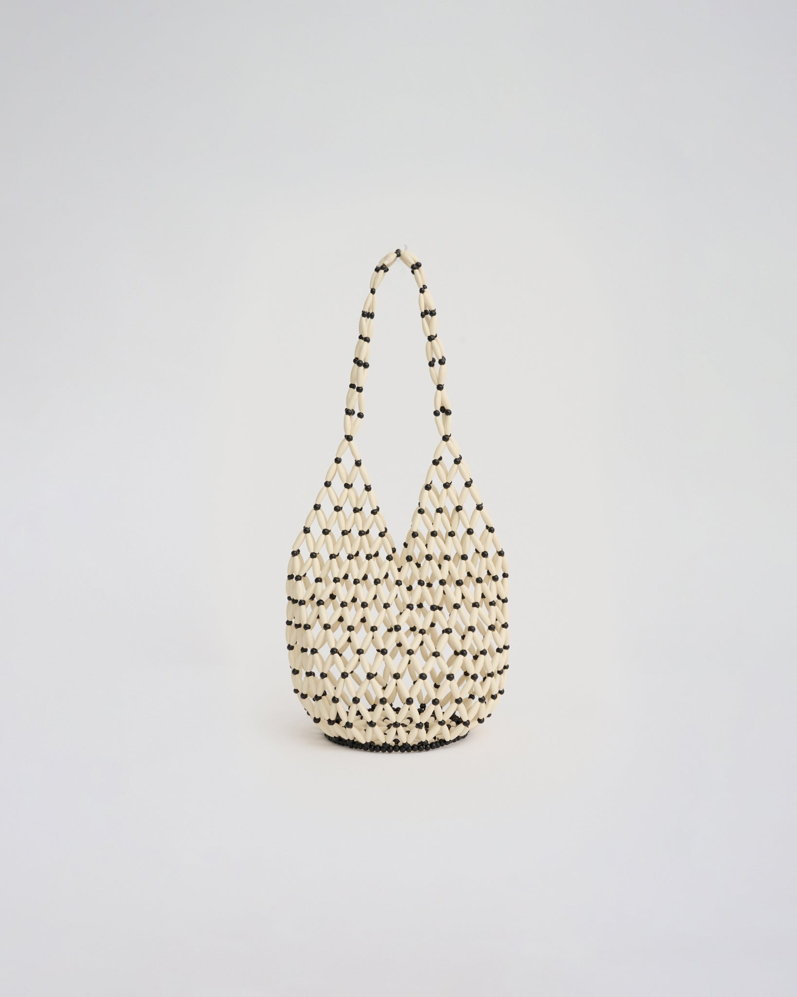 SUPPLE BUCKET in ivory/black – ELAREE STUDIO