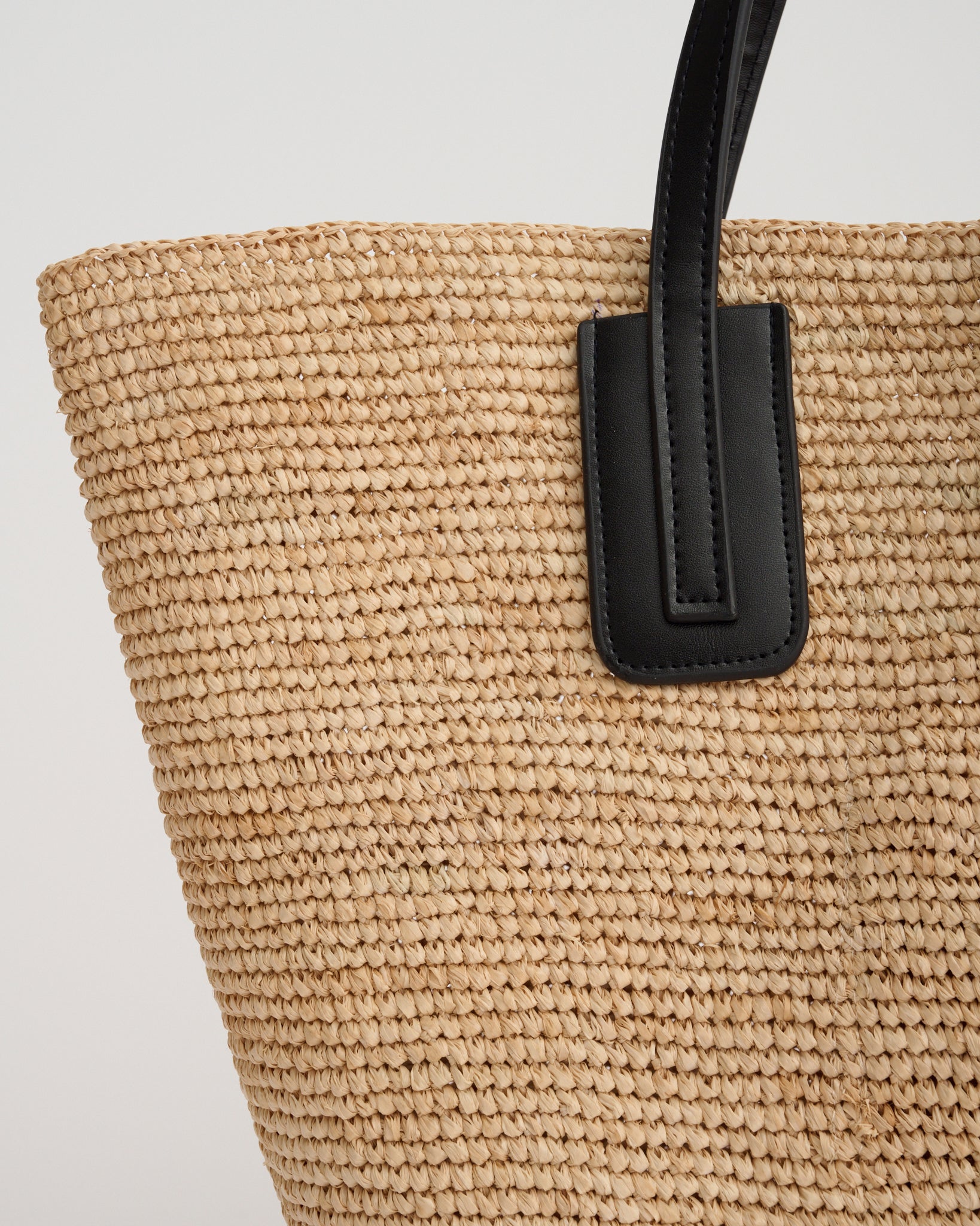 BASKET RAFFIA BAG in natural