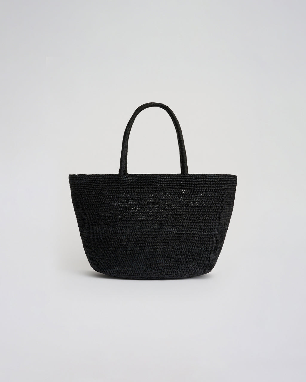 SHOULDER TOTE BAG in black