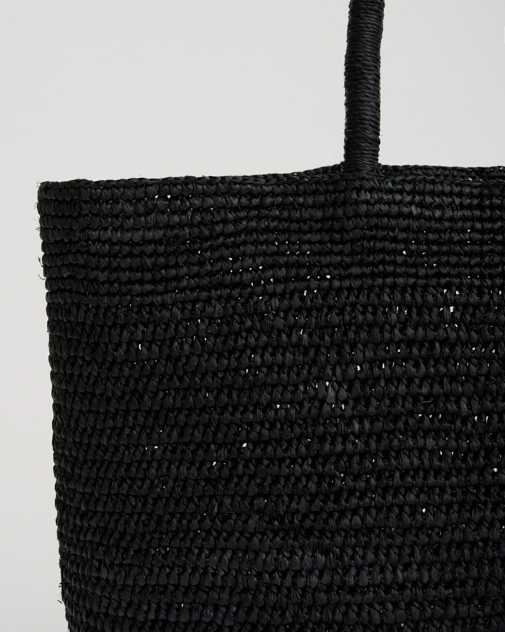 SHOULDER TOTE BAG in black