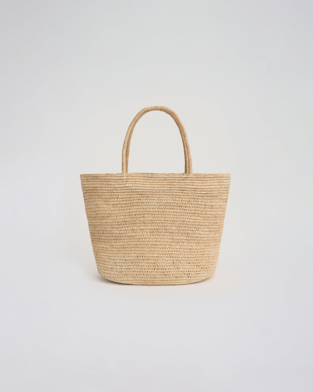 SHOULDER TOTE BAG in natural