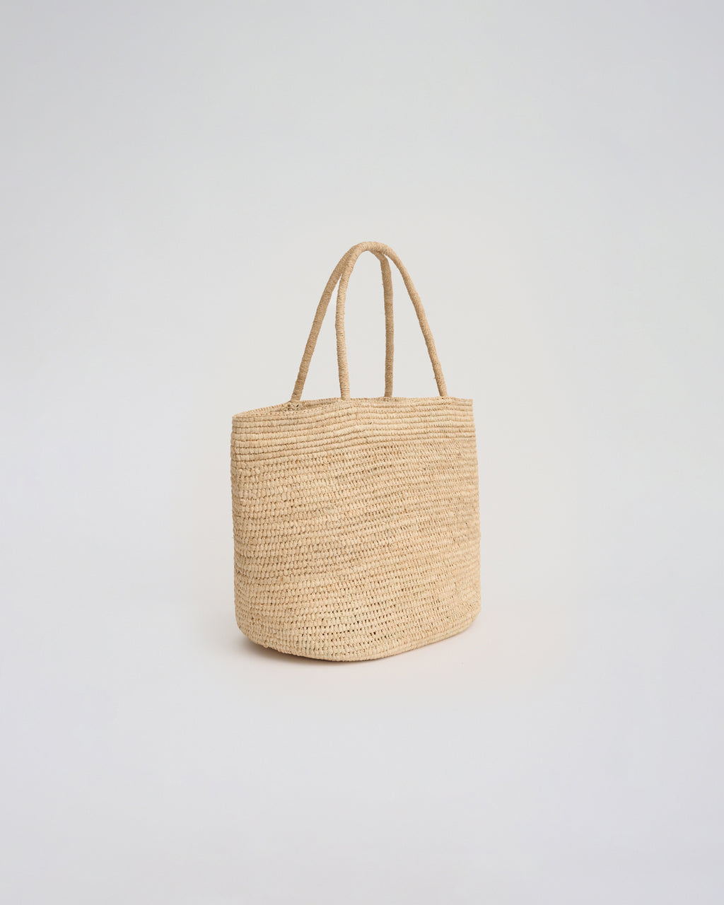 SHOULDER TOTE BAG in natural