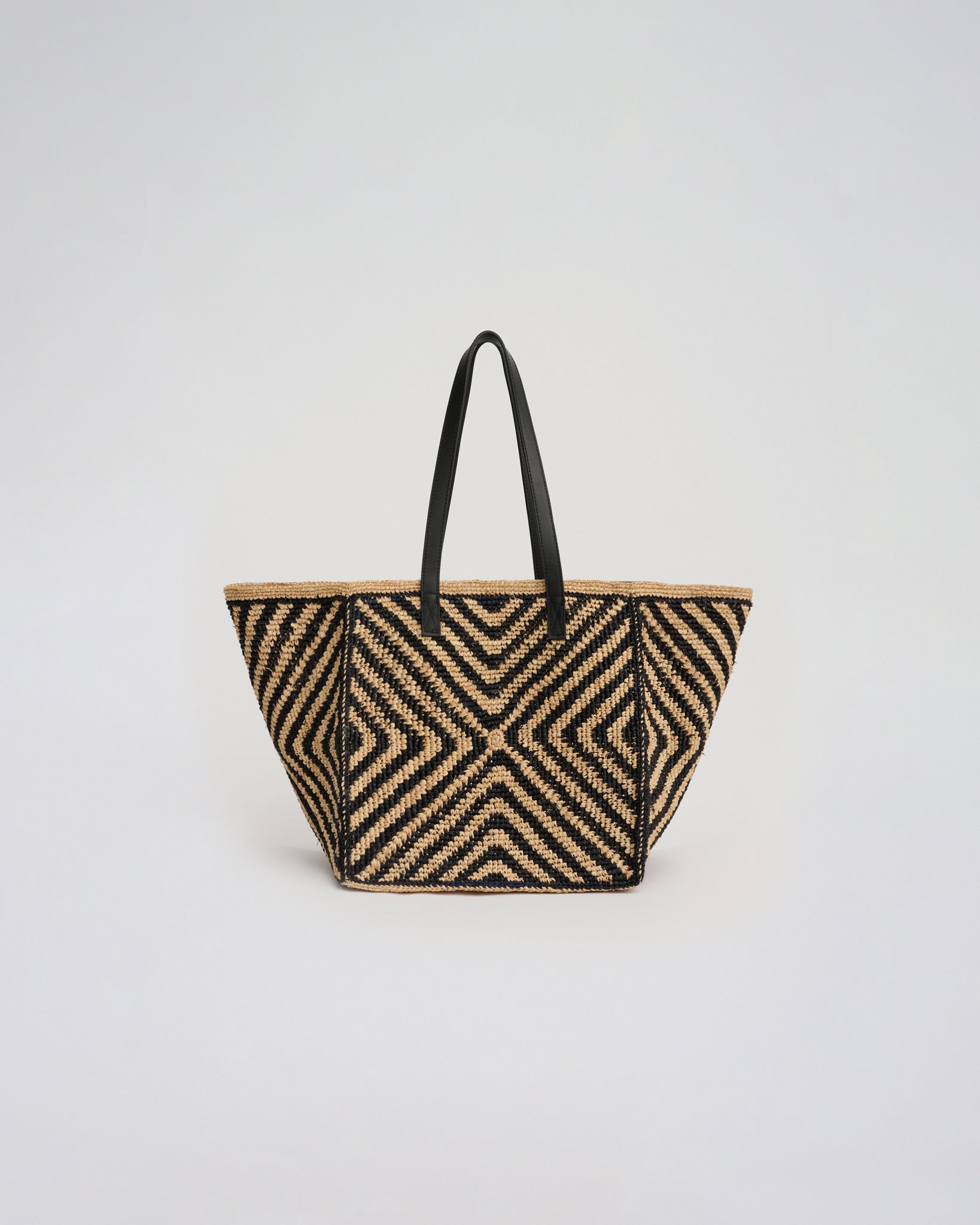 ELBA SHOULDER TOTE in geometric