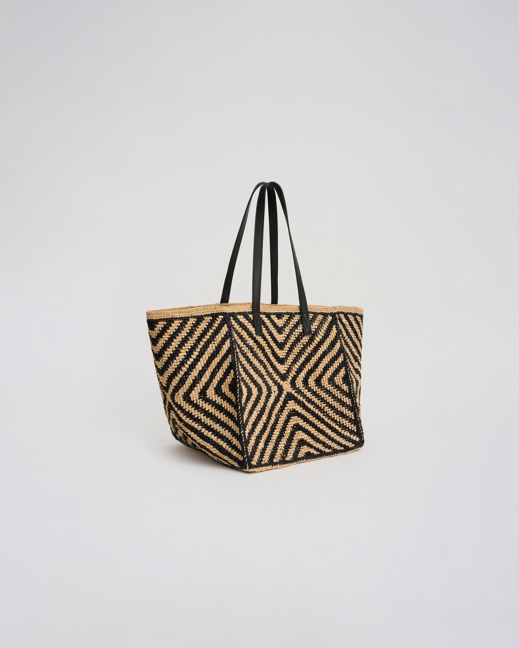 ELBA SHOULDER TOTE in geometric