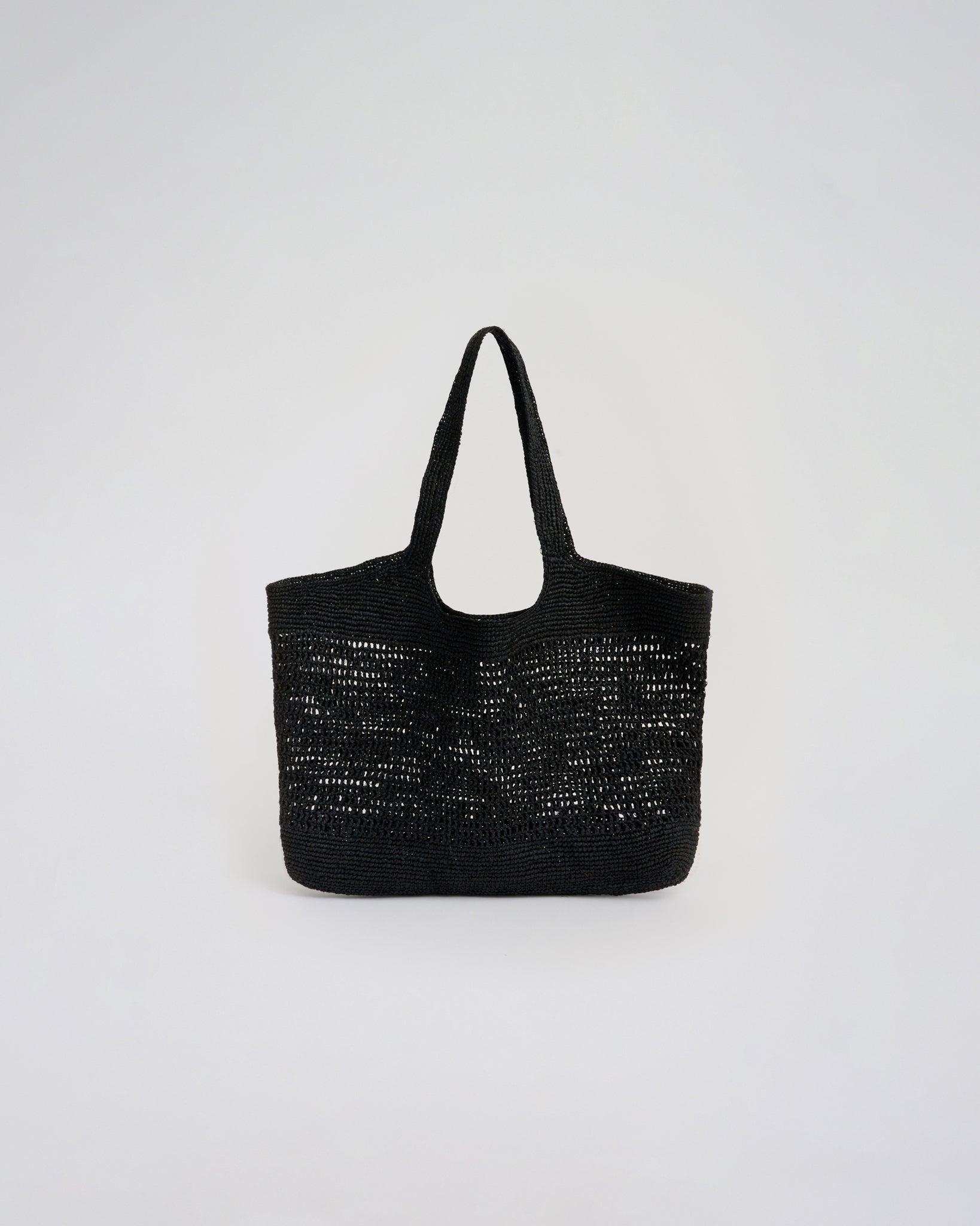 CITY SHOULDER TOTE BAG in black