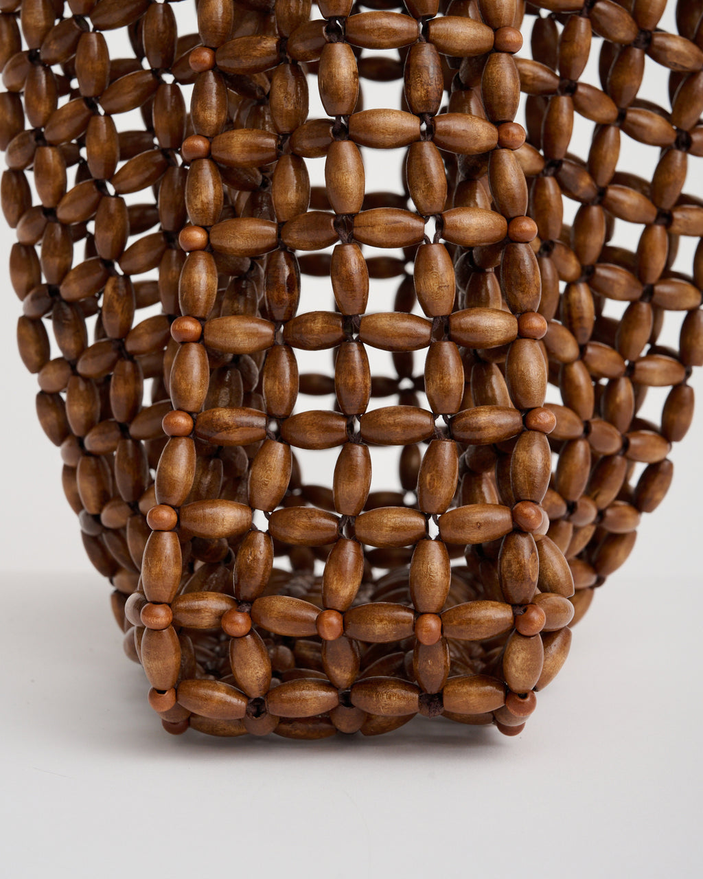 JEAN BEADED SHOULDER in caramel