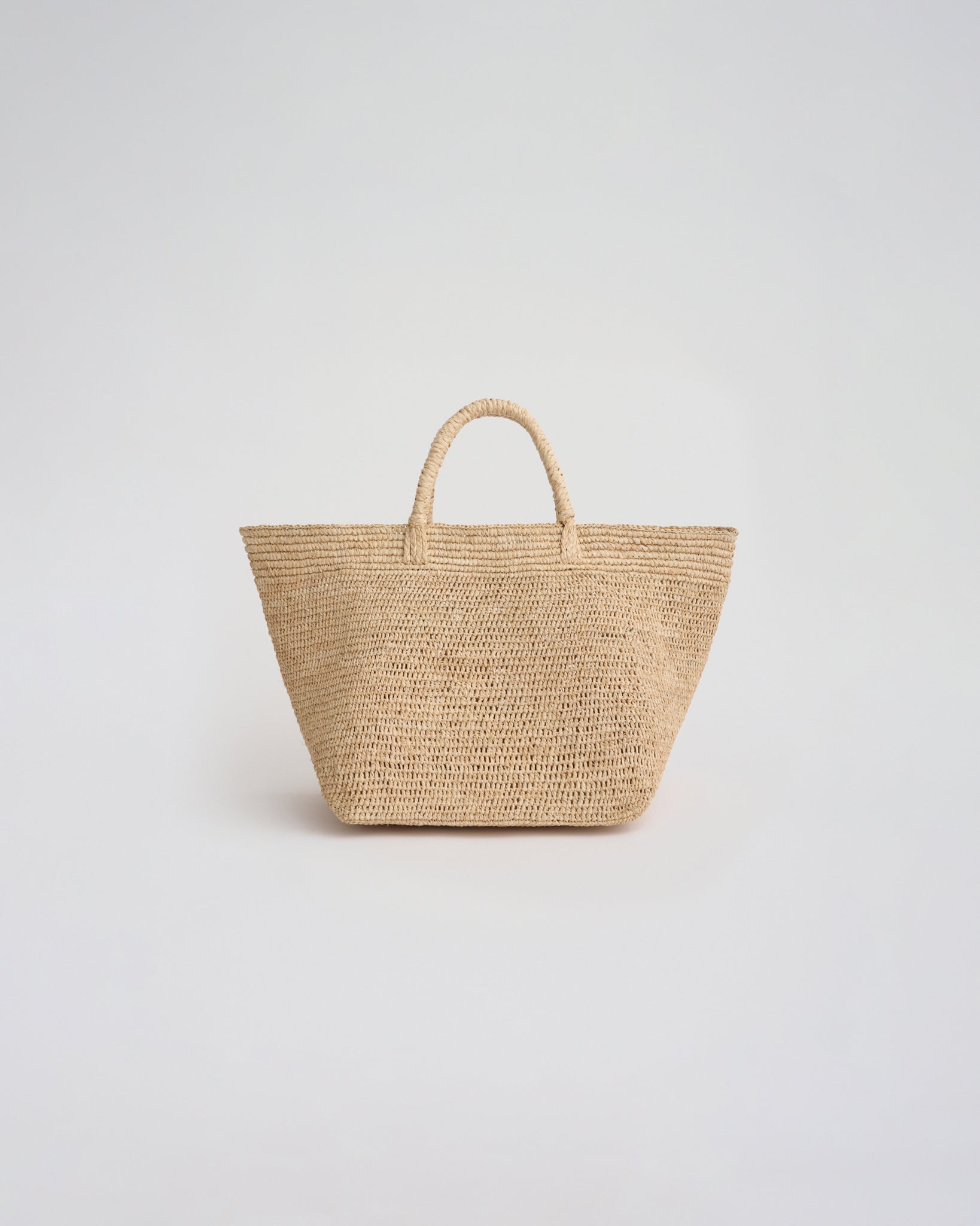 HORTENSIA LARGE TOTE BAG in natural