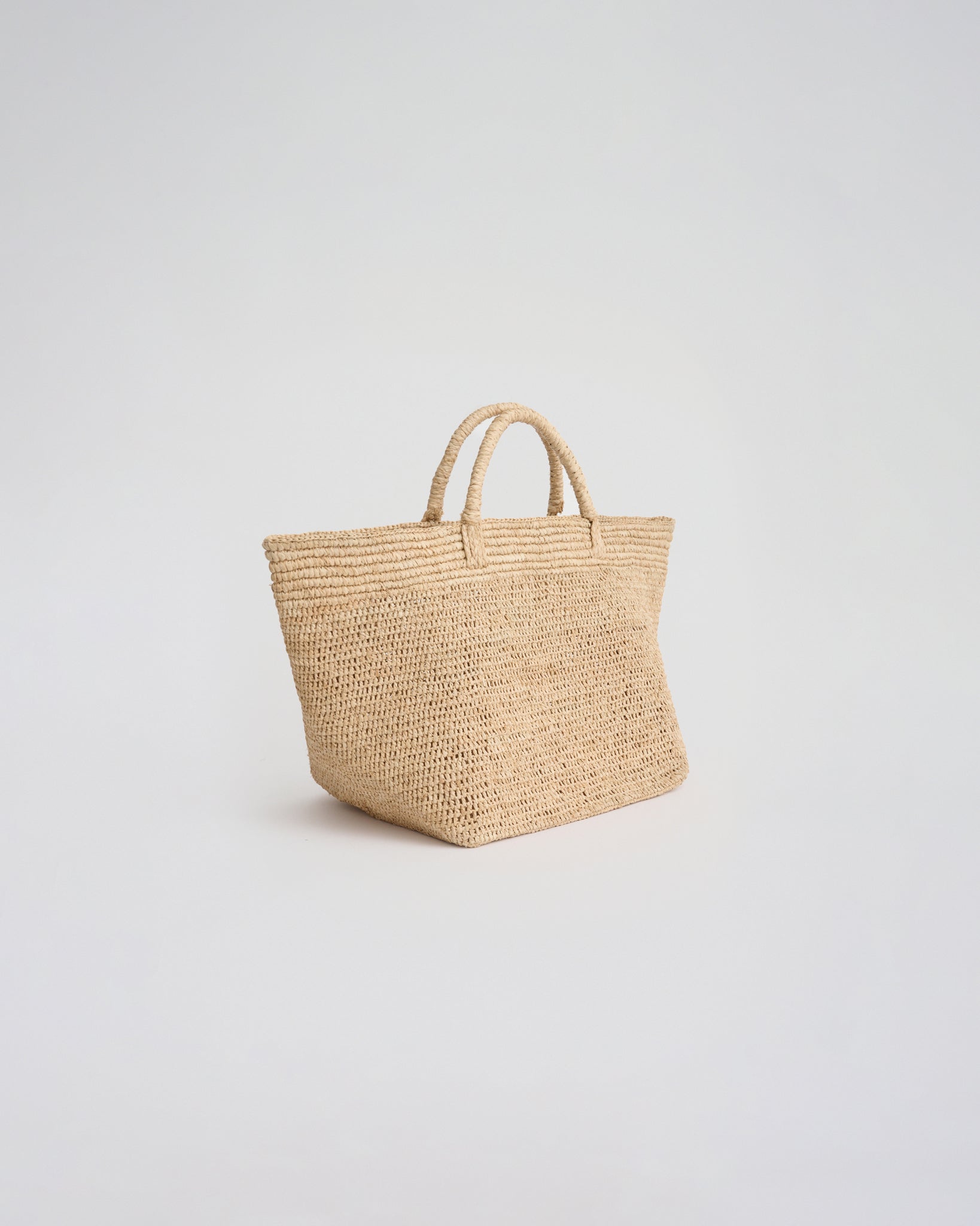 HORTENSIA LARGE TOTE BAG in natural