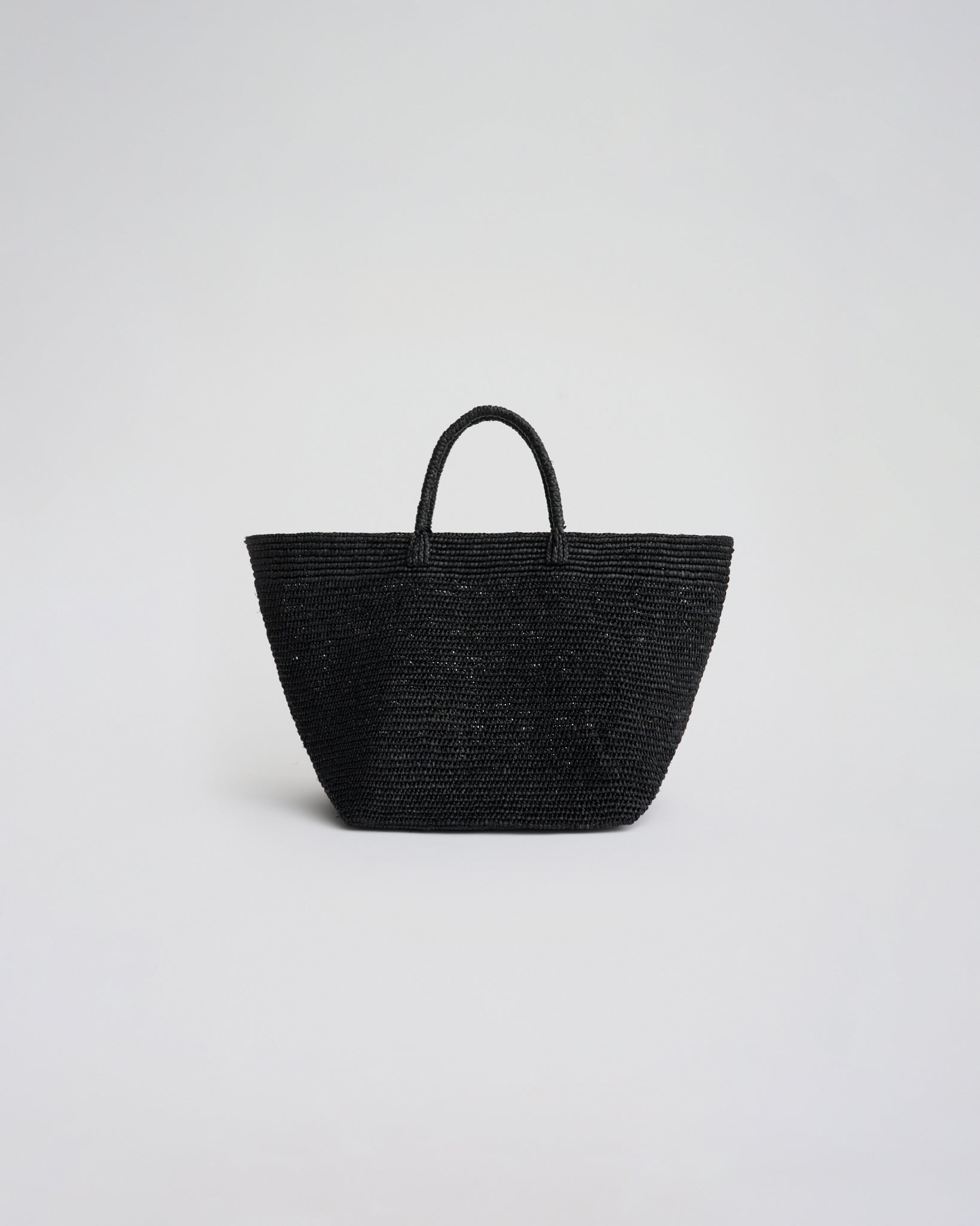 HORTENSIA LARGE TOTE BAG in black