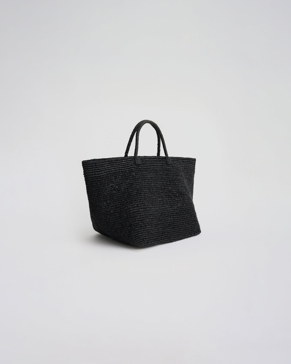 HORTENSIA LARGE TOTE BAG in black