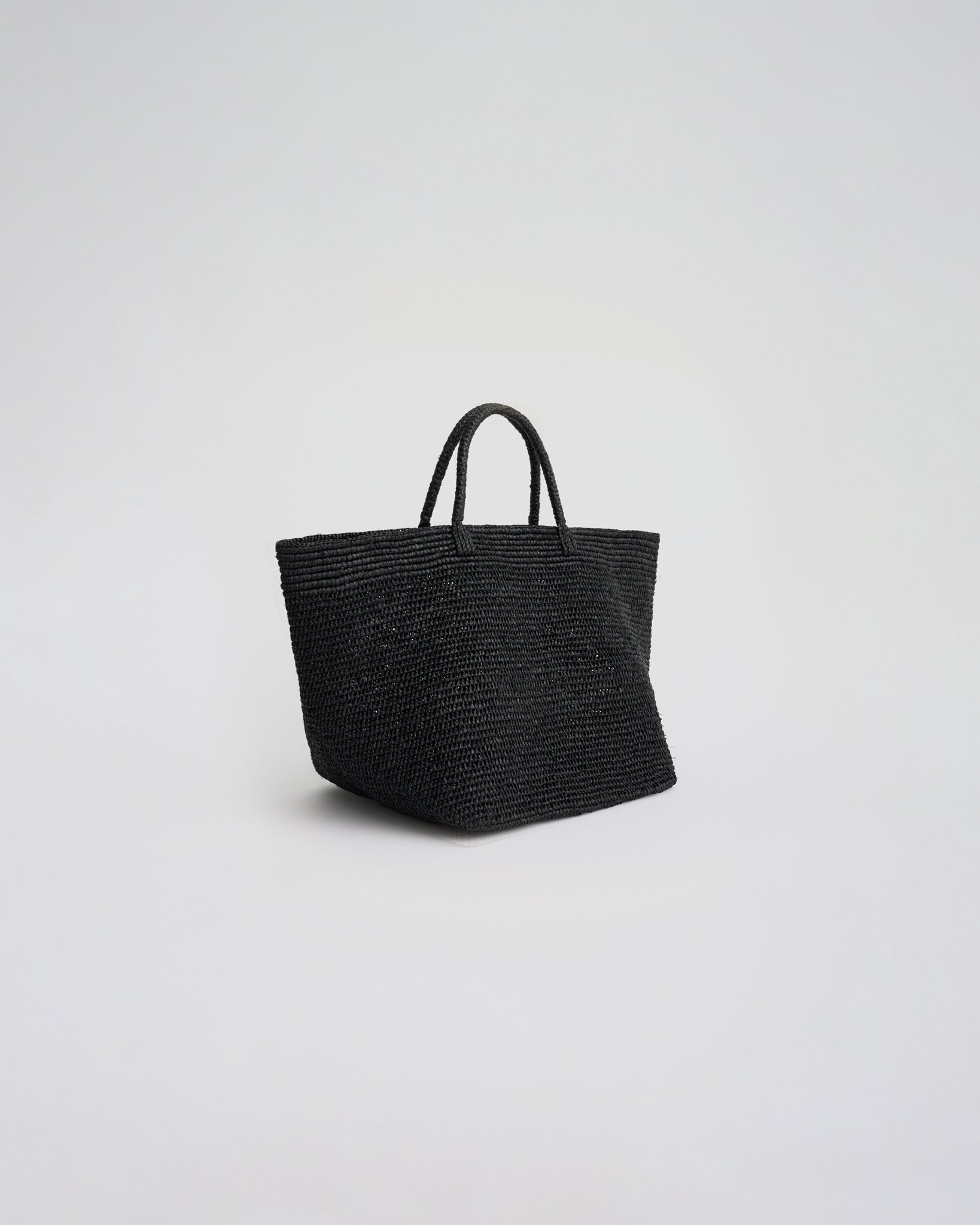 HORTENSIA LARGE TOTE BAG in black