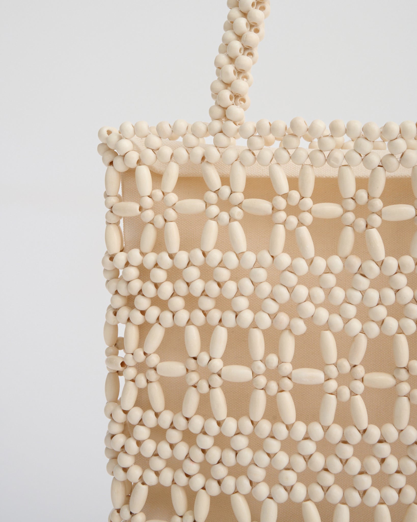 ALBA TOP HANDLE in ivory