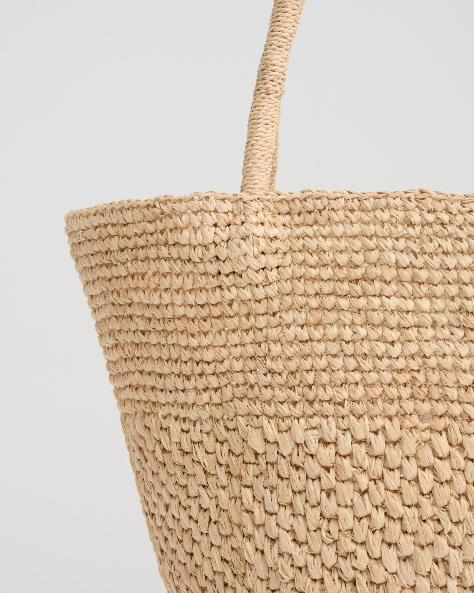 BASKET TOTE in natural