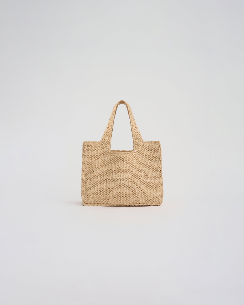 SQUARE TOTE in natural