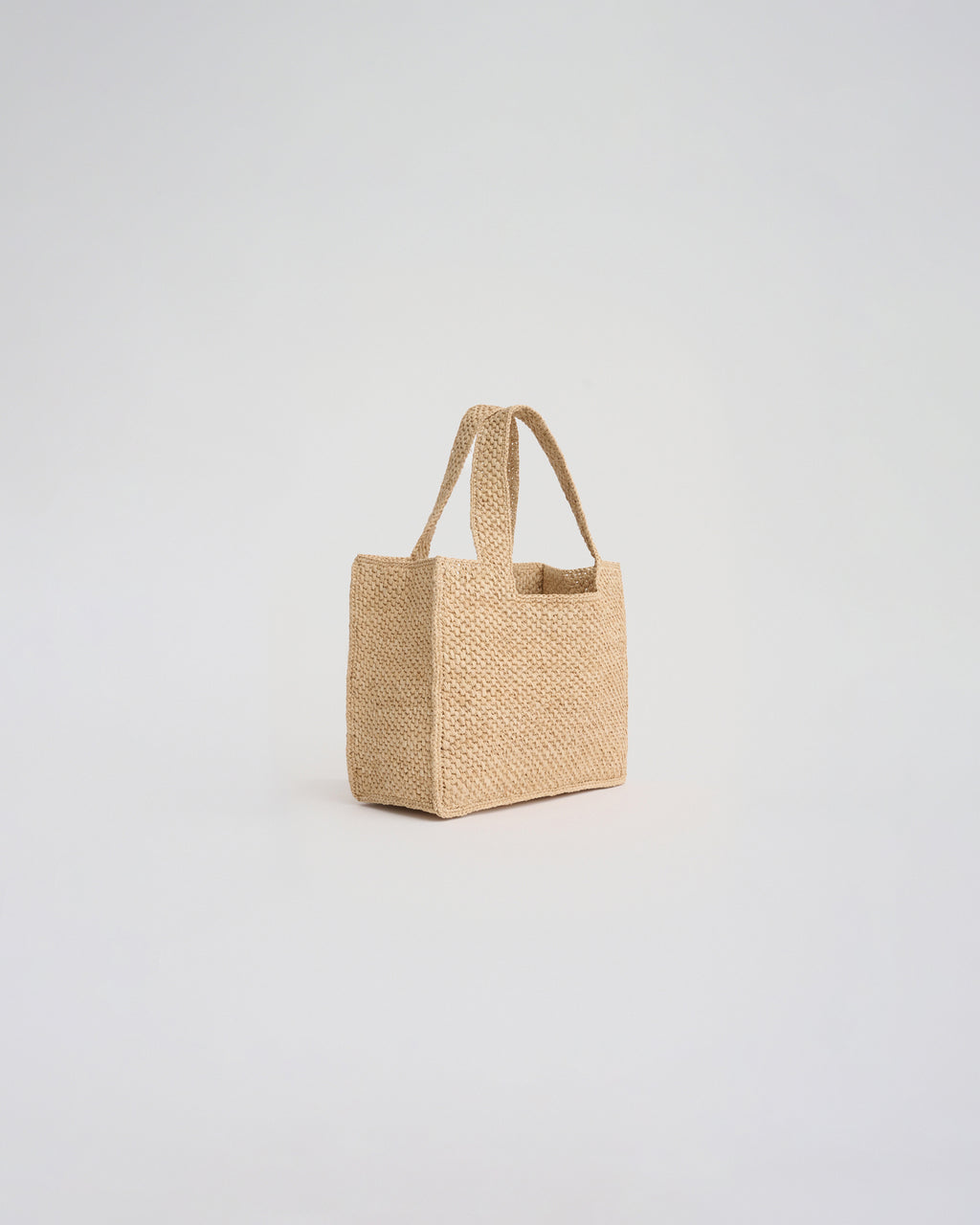 SQUARE TOTE in natural