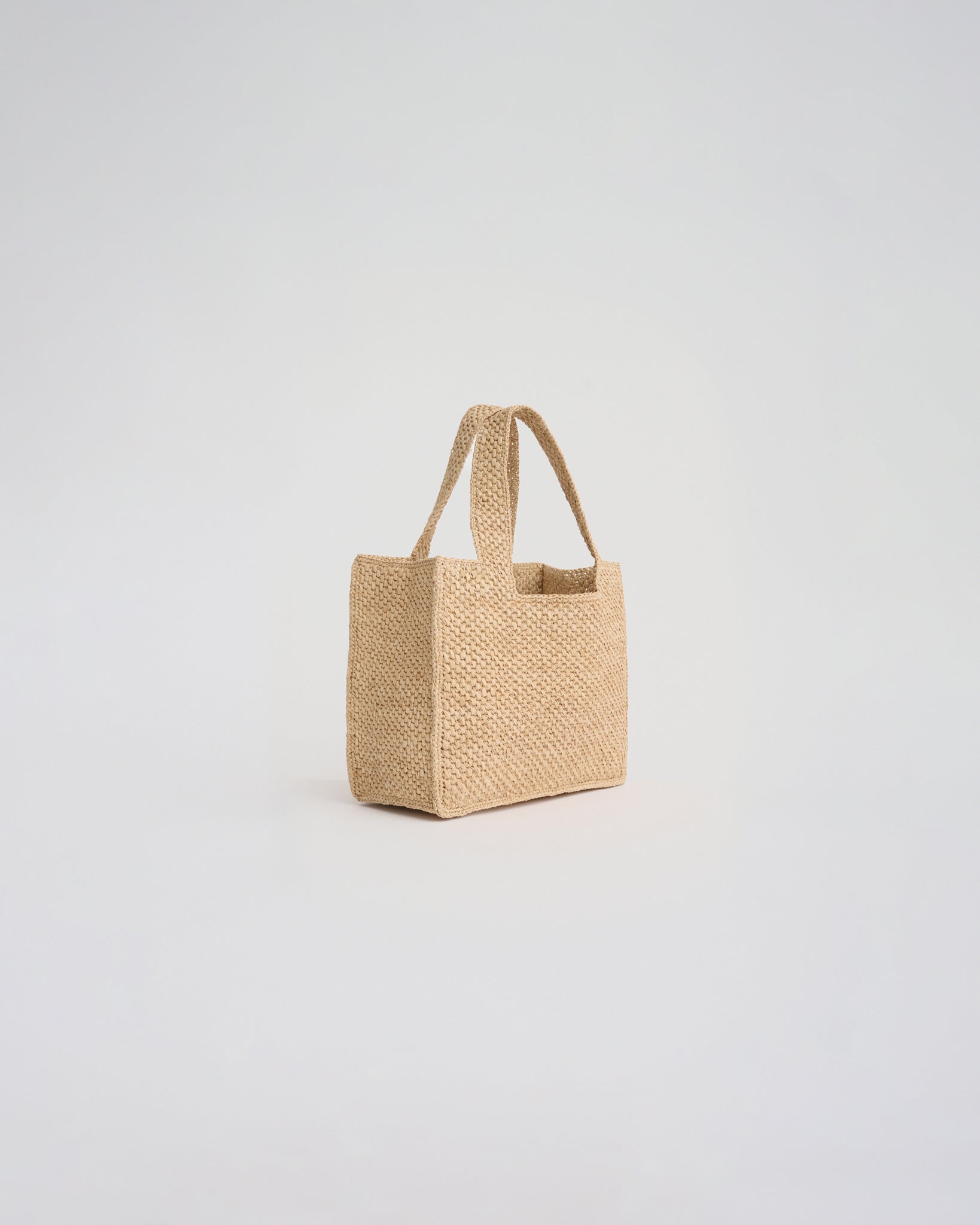 SQUARE TOTE in natural
