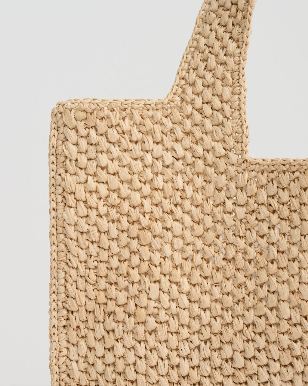 SQUARE TOTE in natural