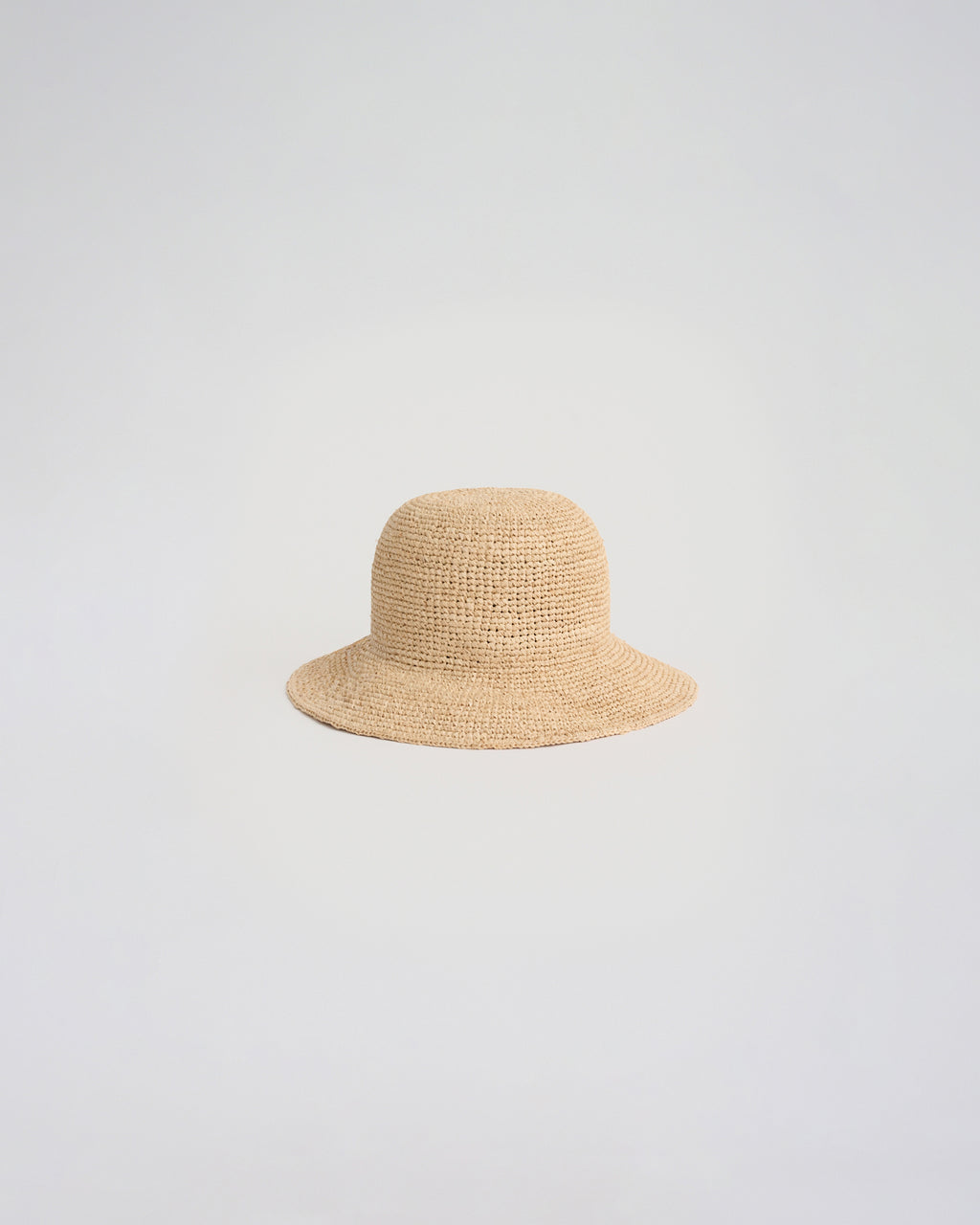 RAFFIA HAT in natural