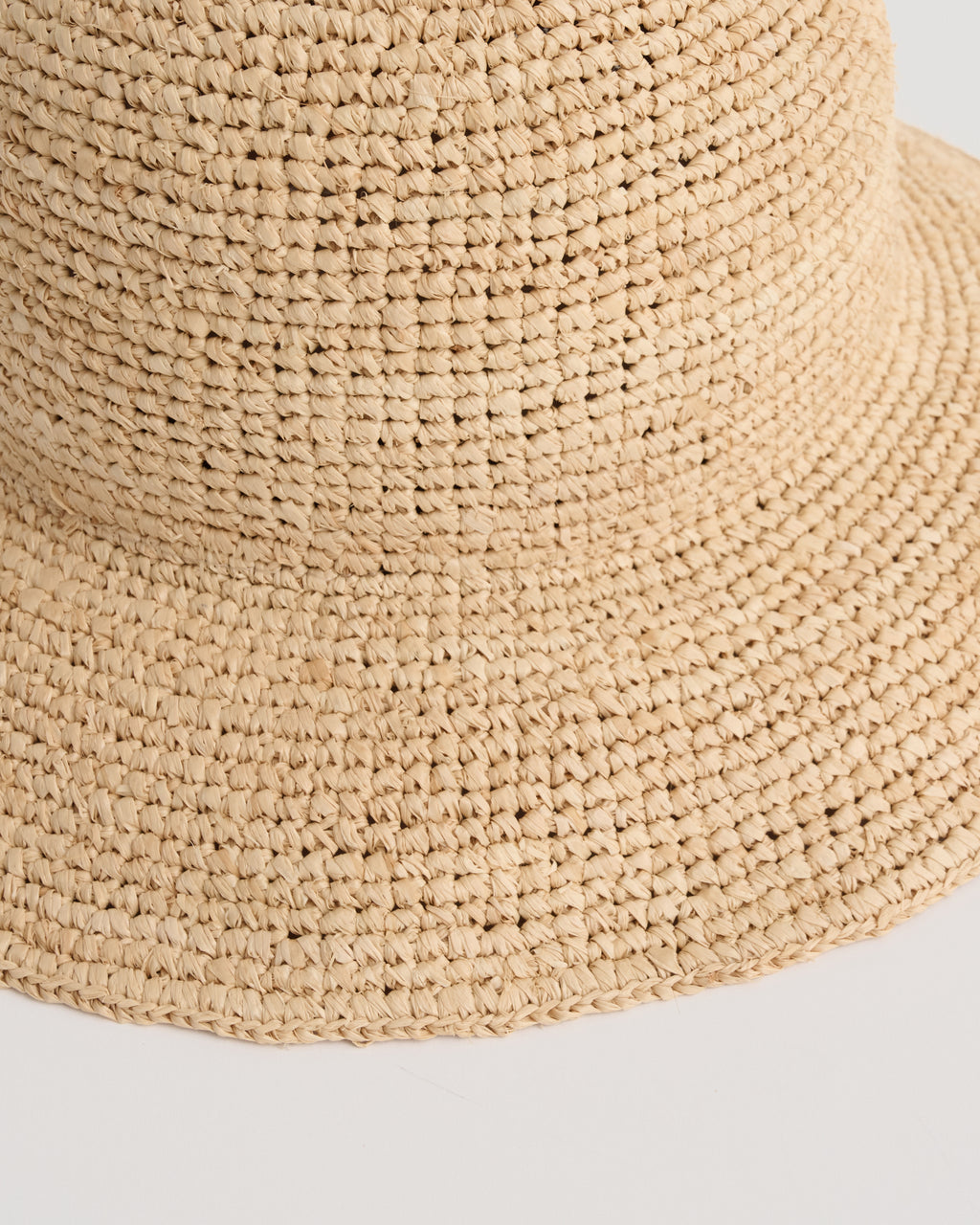 RAFFIA HAT in natural