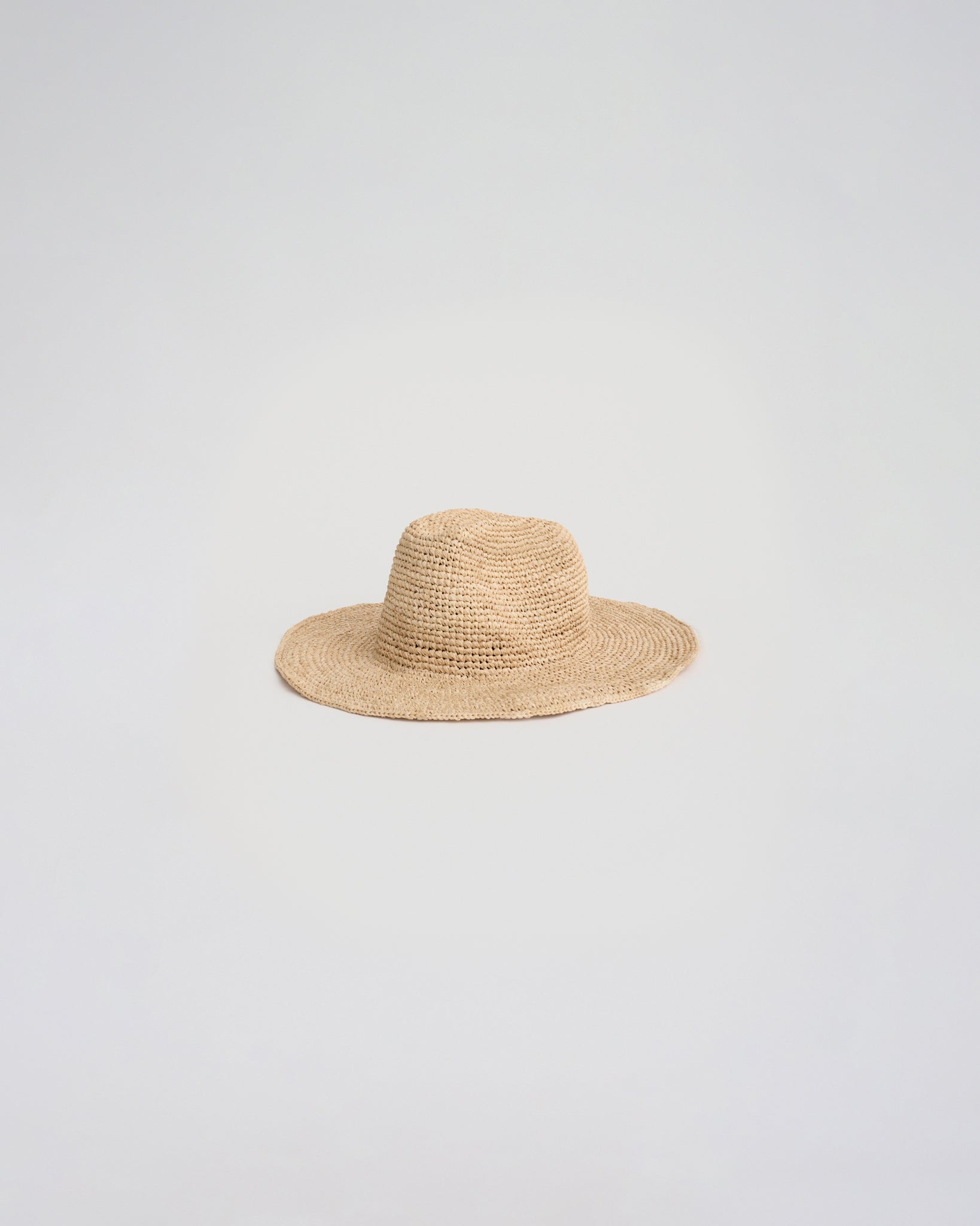 TEXAS RAFFIA HAT in natural