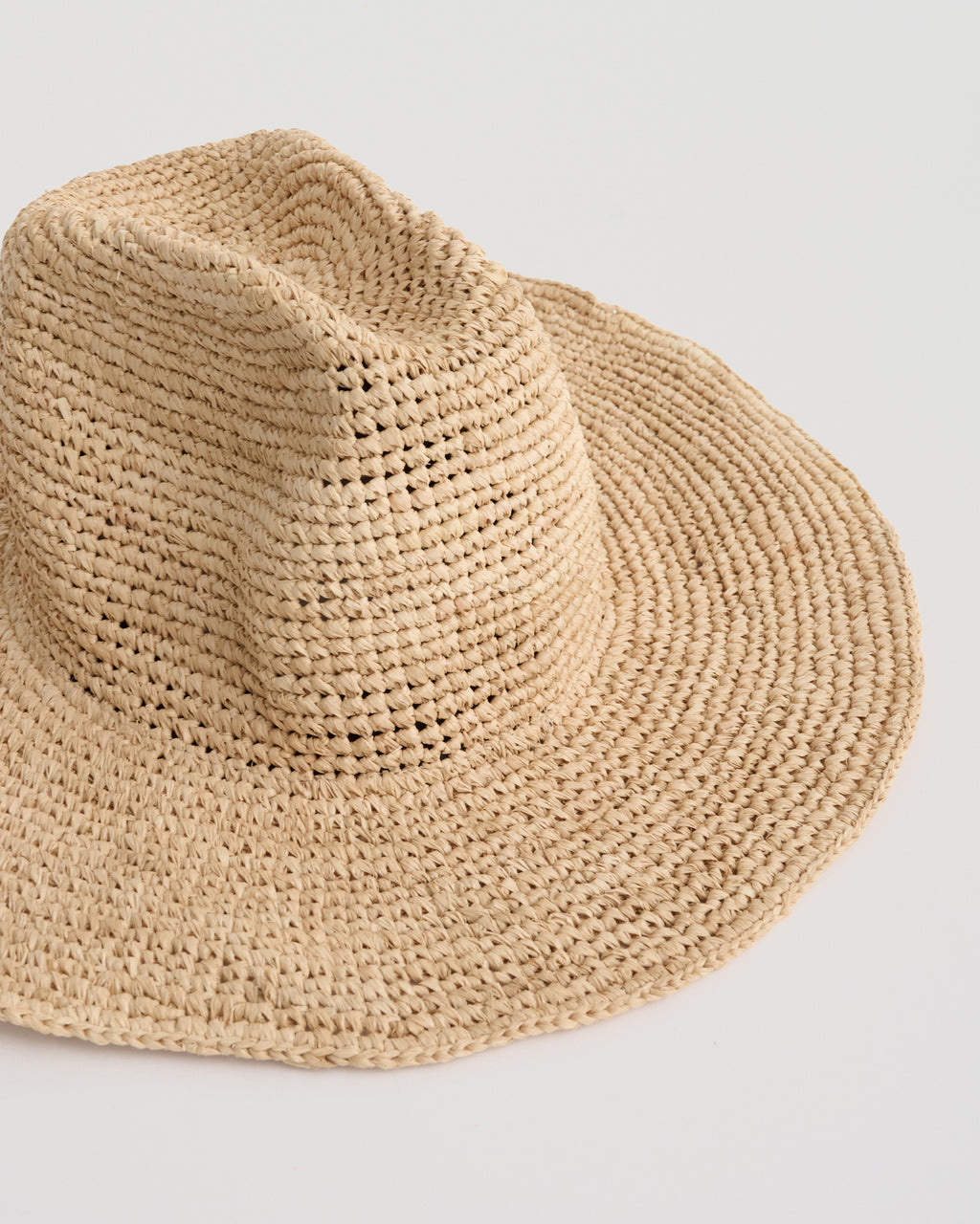 TEXAS RAFFIA HAT in natural